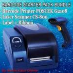 Paket Starter Barcode ( Printer + Scanner)