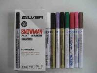 Japanese snowman snowman environmental protection paint pen