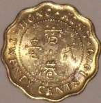 COIN 20 CENT 1979 HONGKONG