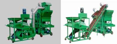 Peanut cleaning and shelling machine 0086-15890067264
