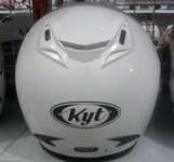 HELM KYT ROMEO WHITE SOLID