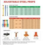 Steel prop / Adjustable Steel Prop/ baja penyangga