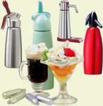 Cream Whipper,  Soda Siphon,  Cream Charger,  Soda Charger