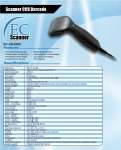 EC CCD Scanner LS8100