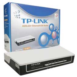 TP-LINK ADSL TD-8817,  MODEM ROUTER