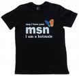 T-Shirt MSN I Kaos MSN