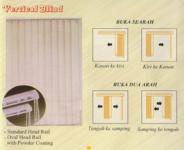 Jual: VERTICAL BLIND,  WOODEN BLIND,  ROLLER BLIND,  HORIZONTAL BLIND,  ROMAN SHADE,  KASA NYAMUK Merk: SHINICHI & ONNA...HUB: 0856 9299 8457.