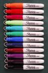 Sharpie mini set 12 colours