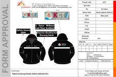 Design jaket KCT