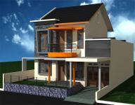 Desain Rumah Minimalis di Pesona Depok Estate
