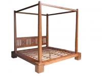 Low Bed Foster Carving lintang King Size