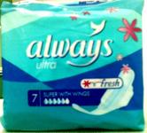 offer always sanitary towel