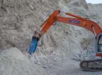 POQUTEC Hydraulic Rock Breaker PBV 200 for KOBELCO Excavator