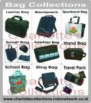 Bag/ Tas/ Tas promosi/ Promotion bag/ Sling bag/ Tas selempang/ Backpack/ Tas punggung/ Tas laptop/ Tas tangan/ Hand bag/ Ransel/ Toiletries pouch/ Tas toiletries/ Toiletries bag/ Wallet/ Travel pack/ Spundbond/ Non woven.
