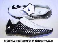 Sepatu Futsal Adidas Zebra Putih ( UK 40-44)