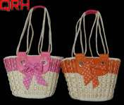 straw beach bag