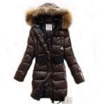 nice gift-Moncler Lucie womens down coat,  chocolate