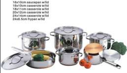 stainless steel cookware set SI-C20