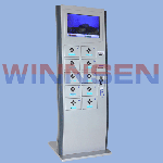 Self-service phone charging kiosk machine/ cell phone charging station YS-10029