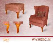 Luxury American fabric sofa ( WA8086C-B)