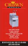 CROWN GAS DEEP FRYER CRKW-FGF-9CI