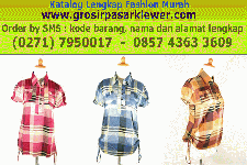 Blus ABG Motif Serut WB3744 GrosirPasarKlewer Solo