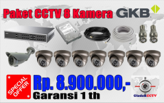 Paket CCTV GKB 8 Kamera