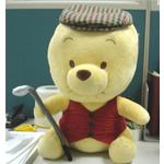 plush Winnie bear-baseball