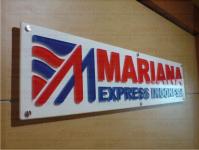 Acrylic Letter Sign - PT. Mariana Express Indonsia