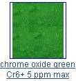 chrome oxide green CR+ 6 10PPM grade