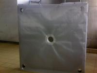 Fabricated filter cloth for filter press