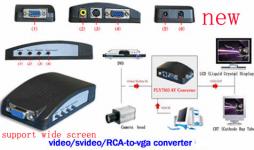 LENKENG FLY7503W av-to-vga/svideo-to-vga/rca-to-vga/cvbs-to-vga converter with support wide screen
