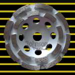 Grinding tool: 115mm double row cup wheel