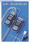 MICROMANOMETERS WITH PITOT TUBE THERMOMETERS HD2114P.0,  HD2114P.2,  HD2134P.0,  HD2134P.2,  Merk : DeltaOhm