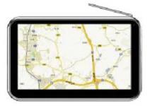 4.3" GPS Navigator with FM BTM-GPS84M