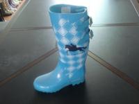 women rubber rain boots