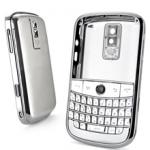 BlackBerry Bold 9000 Titanium Housing Cover Keypad - Silver