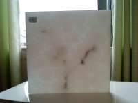 Alabaster - white with brown