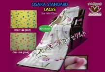 Selimut Jepang Osaka Std Laces Single ( 140x200)