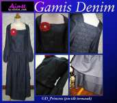 Gamis Jeans Denim GD_ princess