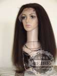 kinky straight full lace wig wholesale