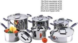 stainless steel cookware set SI-C21