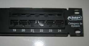 AMP Netconnect - Patch Panel Cat. 5e System 24 port