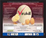 VIRUKILL ( OBAT VIRUS,  BAKTERI,  FUNGI DAN MYCOPLASMA PADA KESEHATAN HEWAN)