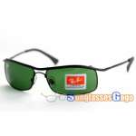 Ray-Ban RB3339-Black Frame with Green lens( 103)