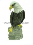 polyresin eagle,  resin eagle statue, standing eagle