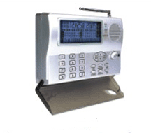 Wireless / Wired Burglar Alarm System with Color LCD display