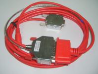 SC-09:red Standard programming cable for FX and A PLC's.
