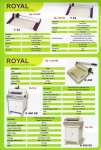 Paper Cutter & Trimmer ROYAL