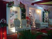 Contoh Dekorasi Acara Resepsi Pernikahan Gedung Korpri